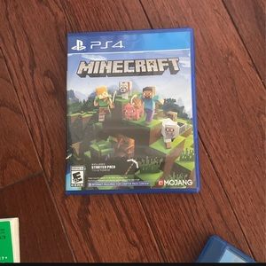 Minecraft ps4 video game